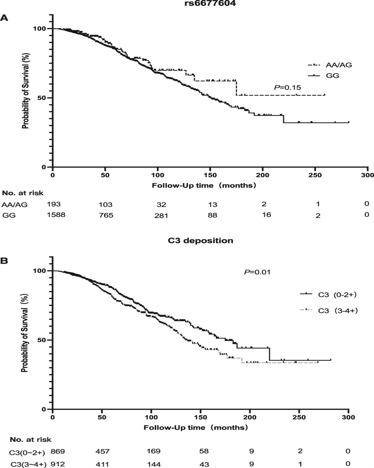 Mesangial C3 Deposition, Complement-Associated Variant, and Disease Progression in IgA Nephropathy