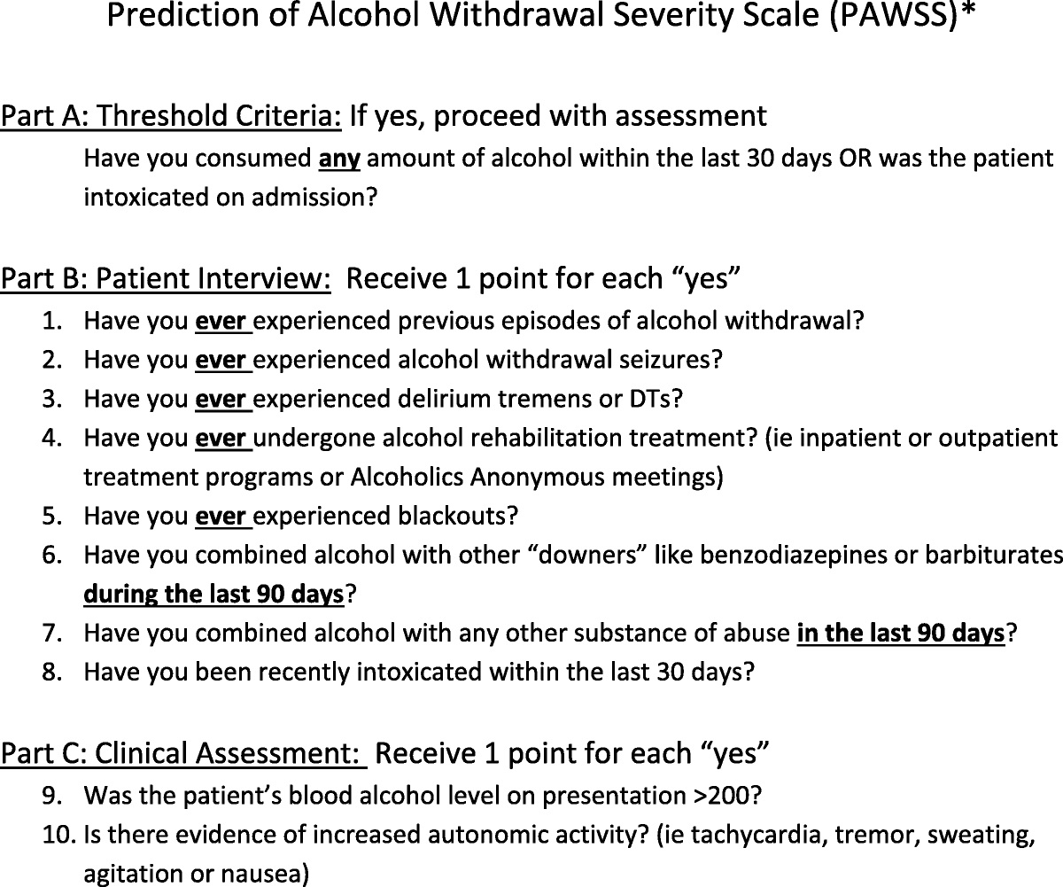 Eliminating the benzos: A benzodiazepine-sparing approach to preventing and treating alcohol withdrawal syndrome