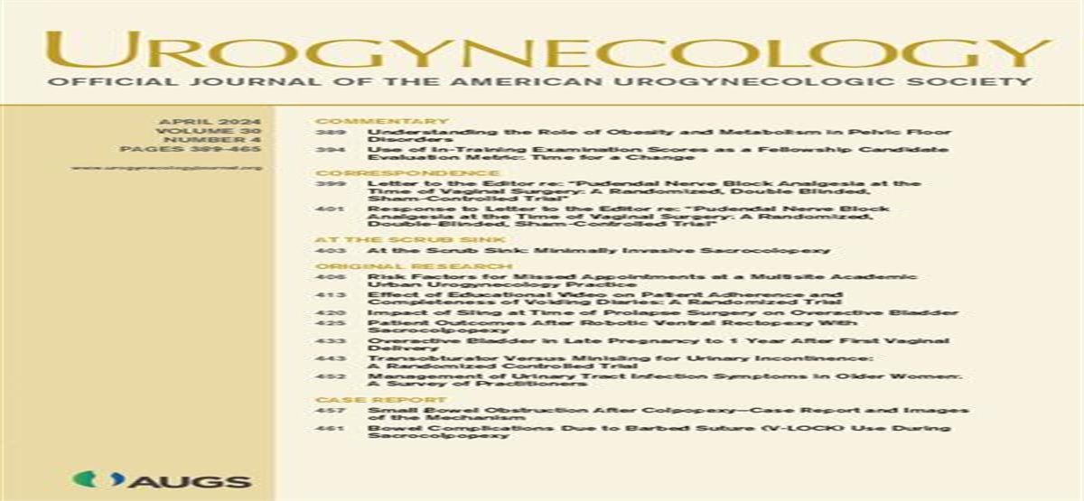 Understanding the Role of Obesity and Metabolism in Pelvic Floor Disorders