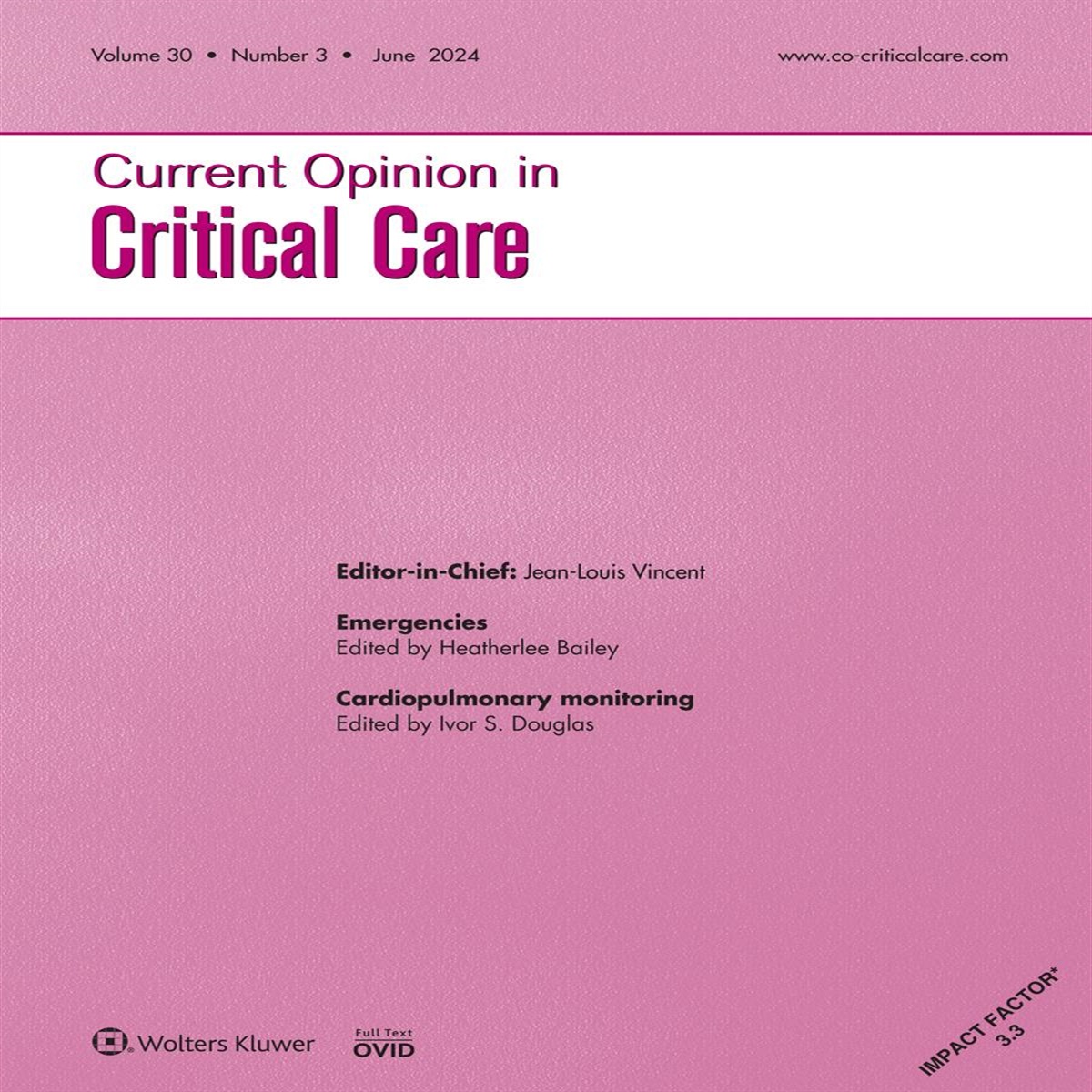 Advances in emergency management of the critically Ill and injured