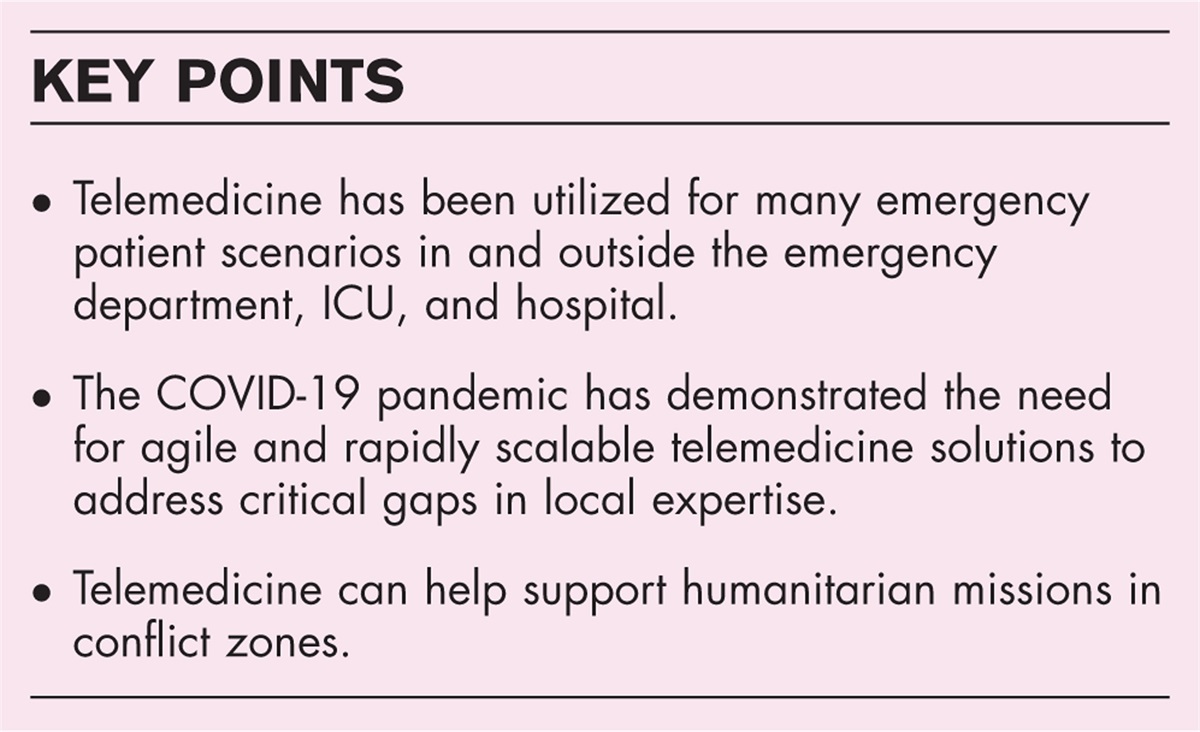 Telemedicine for emergency patient rescue