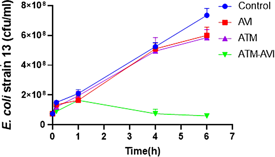 Metabolomics unveil key pathways underlying the synergistic activities of aztreonam and avibactam against multidrug-resistant Escherichia coli