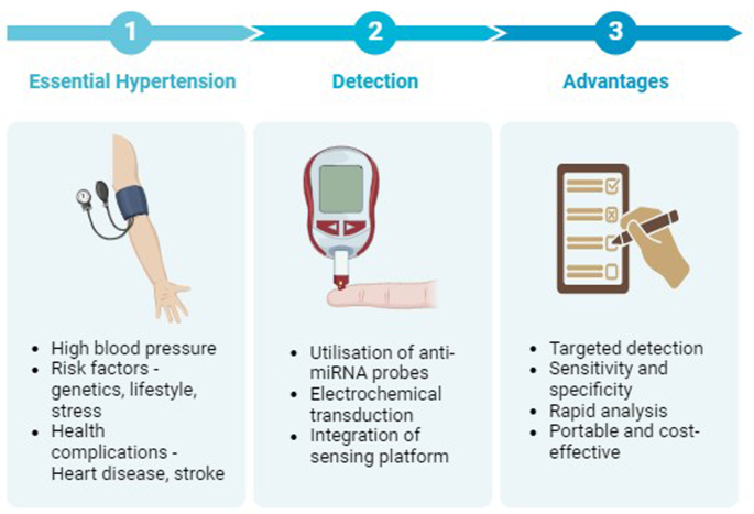 Innovations in microRNA-based electrochemical biosensors for essential hypertension