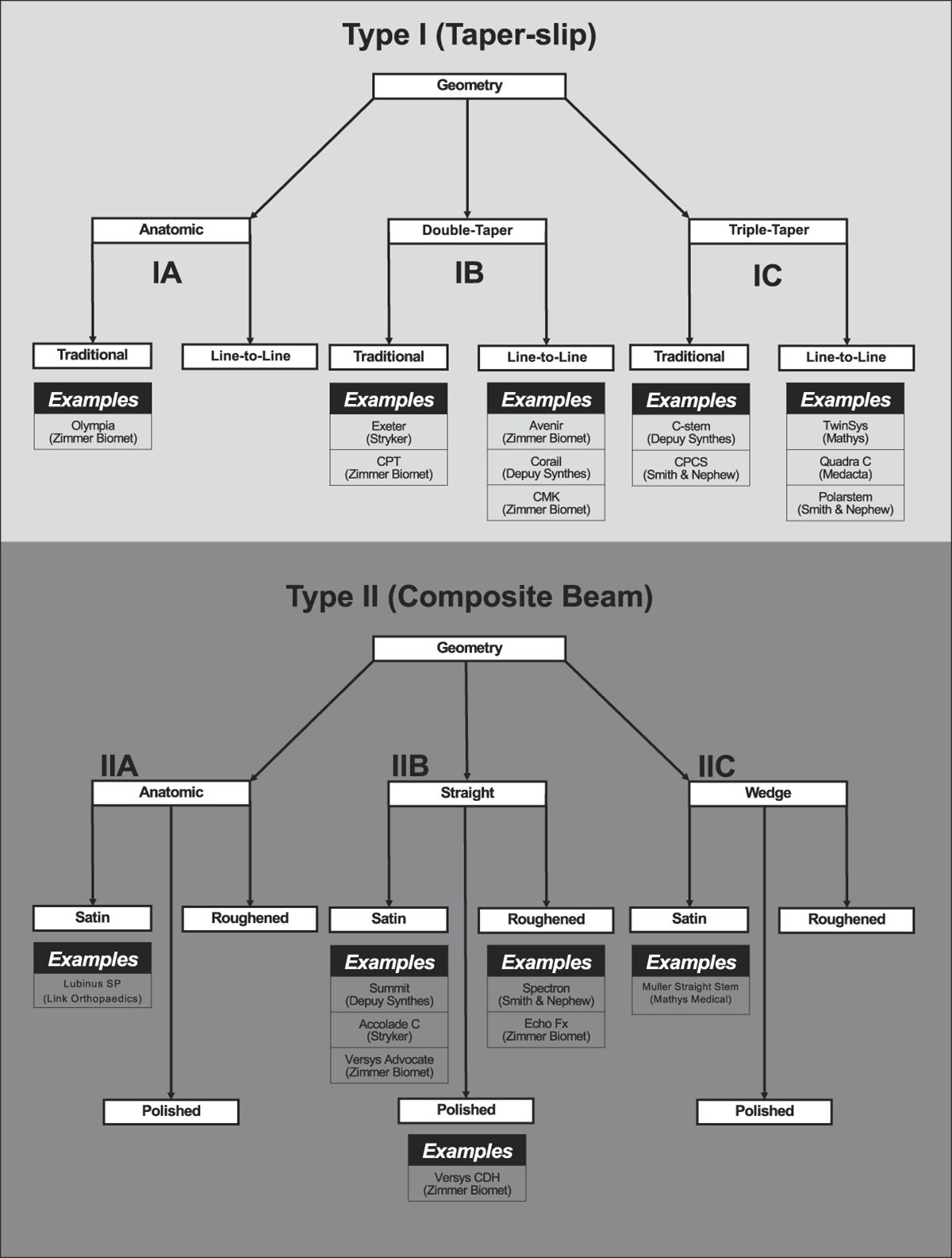 Cemented Stem Design in Total Hip Arthroplasty: Fixation Philosophies, Biomechanics, and an Updated Classification System