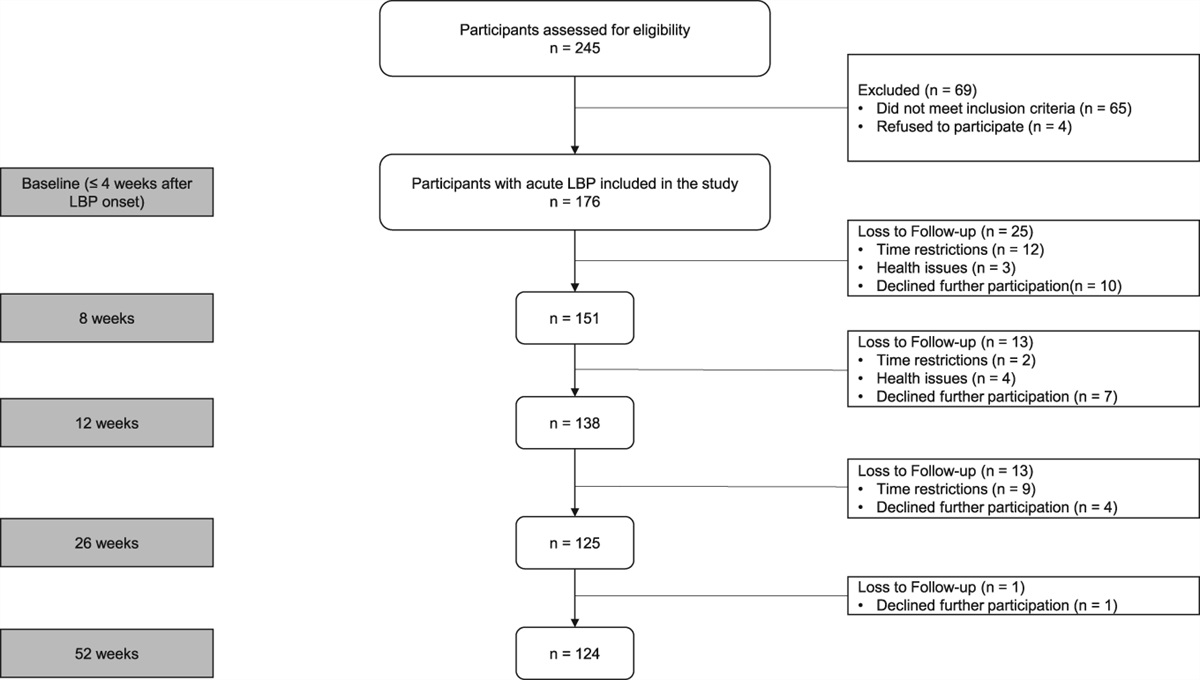 The course of acute low back pain: a community-based inception cohort study