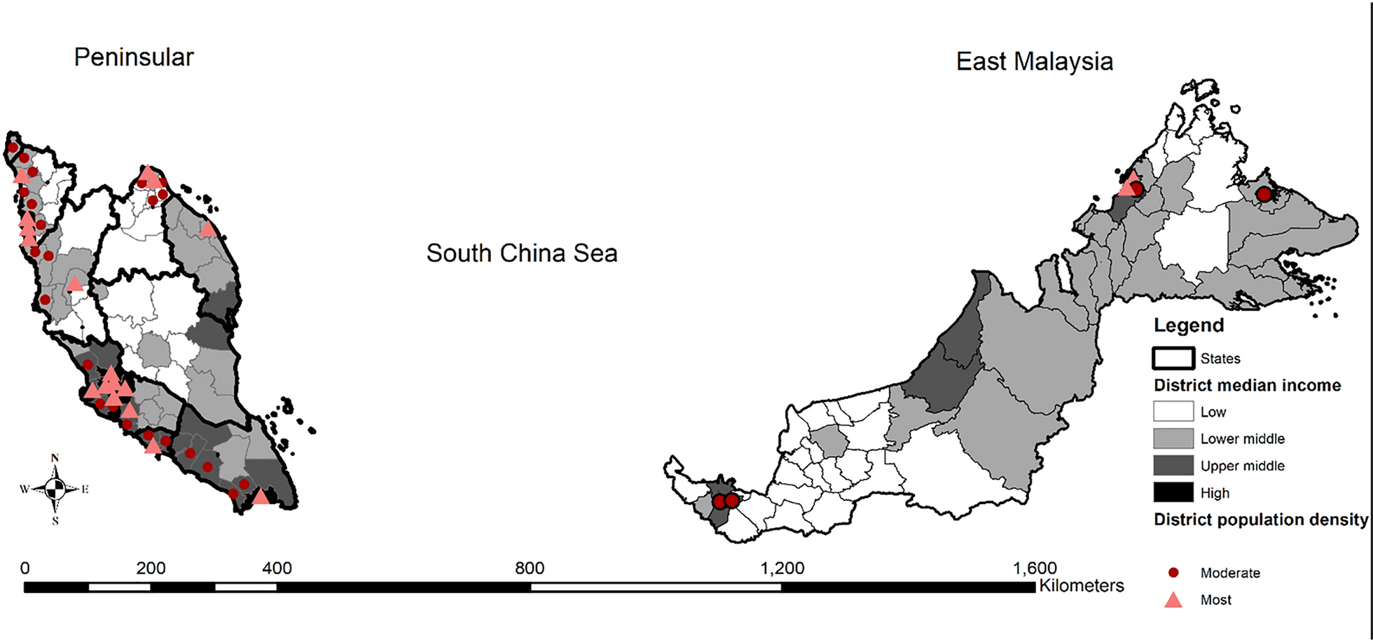 Identifying obesogenic environment through spatial clustering of body mass index among adults