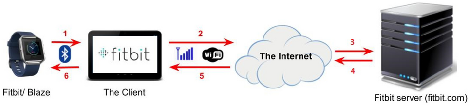 Investigating data storage security and retrieval for Fitbit wearable devices