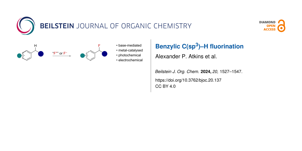 Benzylic C(sp3)–H fluorination