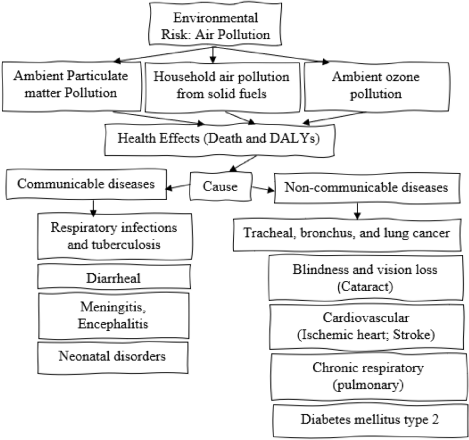 Effects of air pollution on global health: evidence from the global burden of disease study in the BRICS countries