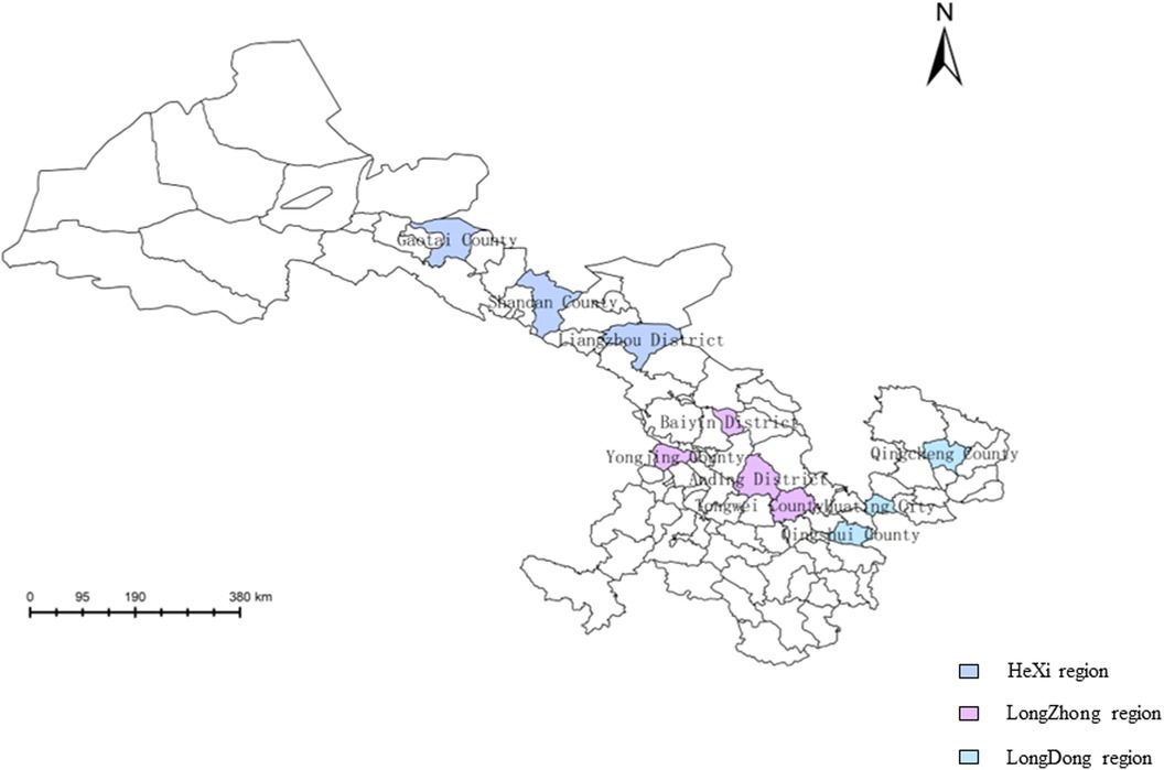 Prevalence and influencing factors of subjects at high risk for cardiovascular disease in different regions of Gansu province, China: a cross-sectional study of 100,725 residents from 2017 to 2022