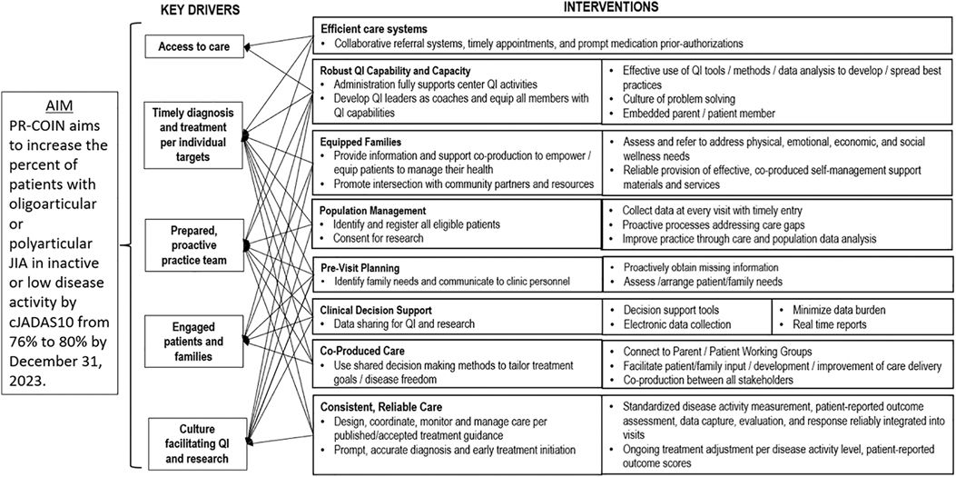 Using a collaborative learning health system approach to improve disease activity outcomes in children with juvenile idiopathic arthritis in the Pediatric Rheumatology Care and Outcomes Improvement Network