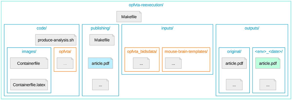 Neuroimaging article reexecution and reproduction assessment system