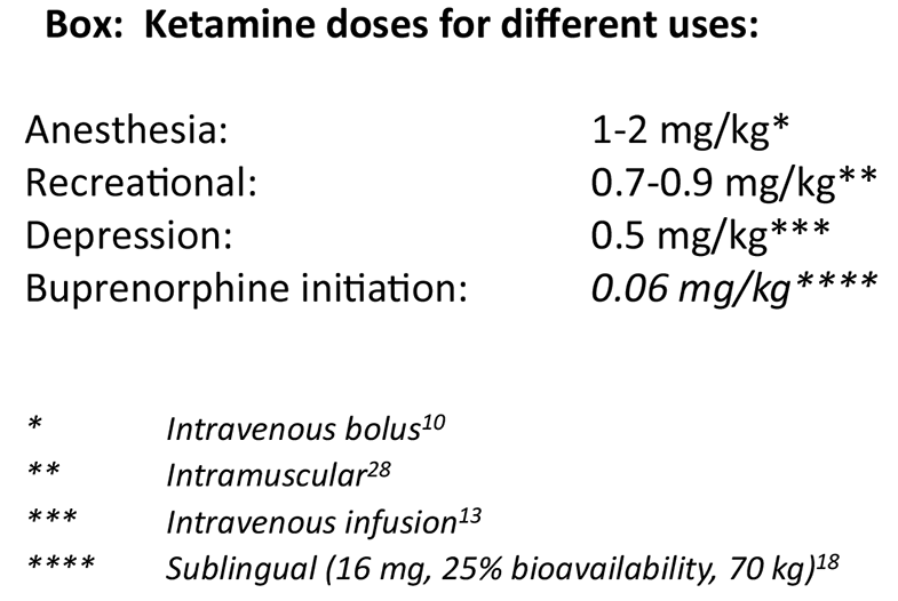 Ketamine-assisted buprenorphine initiation: a pilot case series