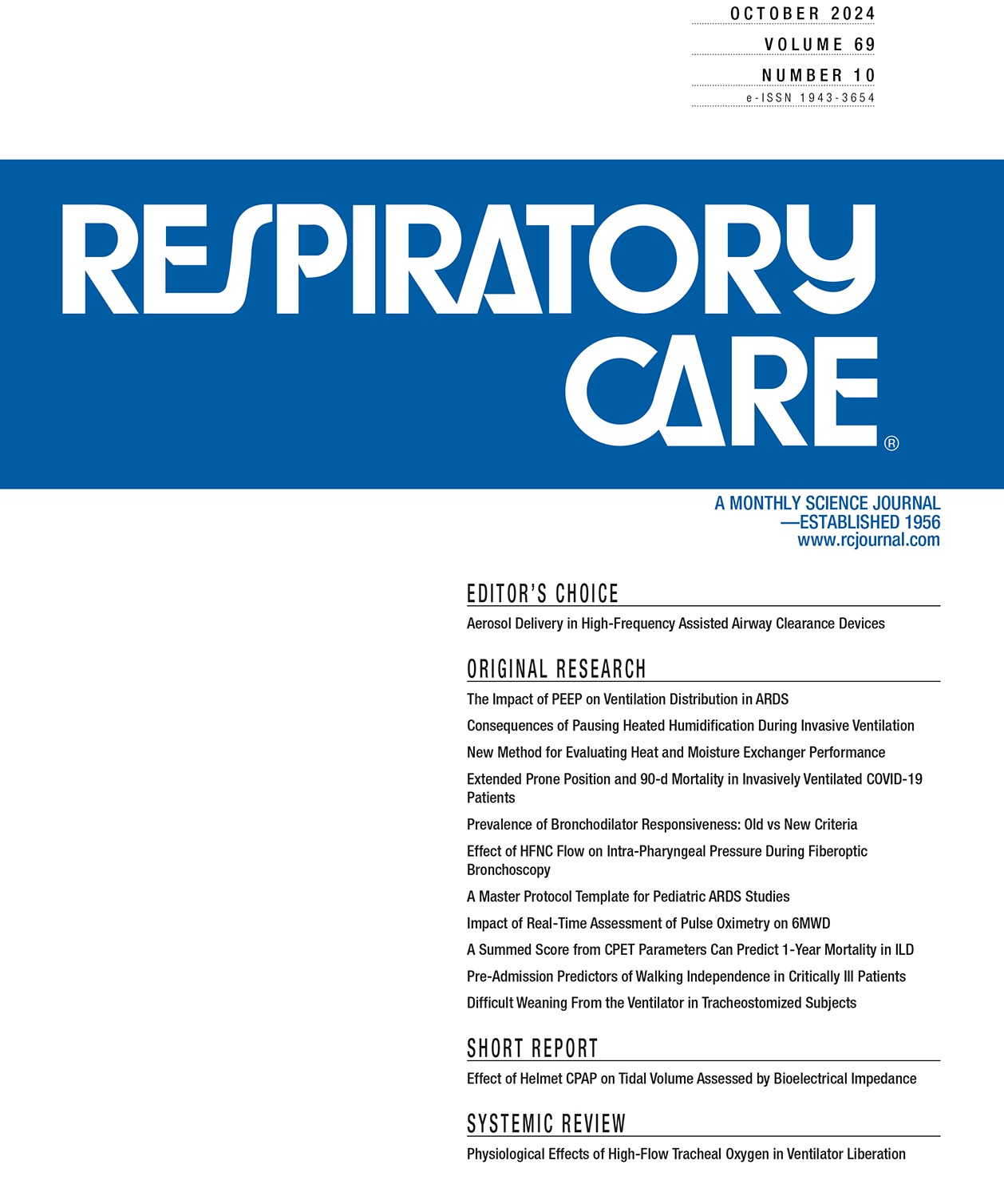Consequences of Pausing Heated Humidification During Invasive Ventilation