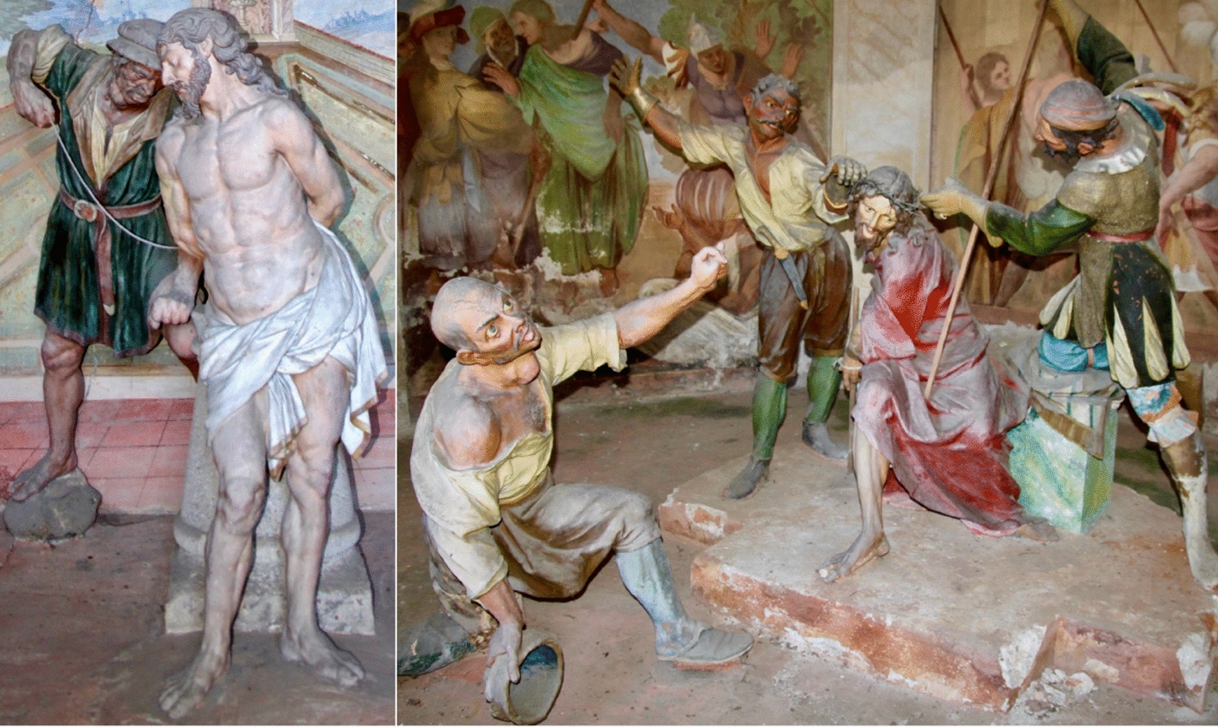 Sculptures with goiter in the Ossuccio Sacred Mount: when pathognomonic signs have a specific moral significance