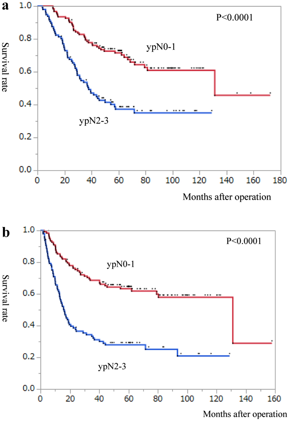 Prognostic factors and significance of postoperative adjuvant chemotherapy in patients with advanced gastric cancer undergoing neoadjuvant chemotherapy followed by gastrectomy