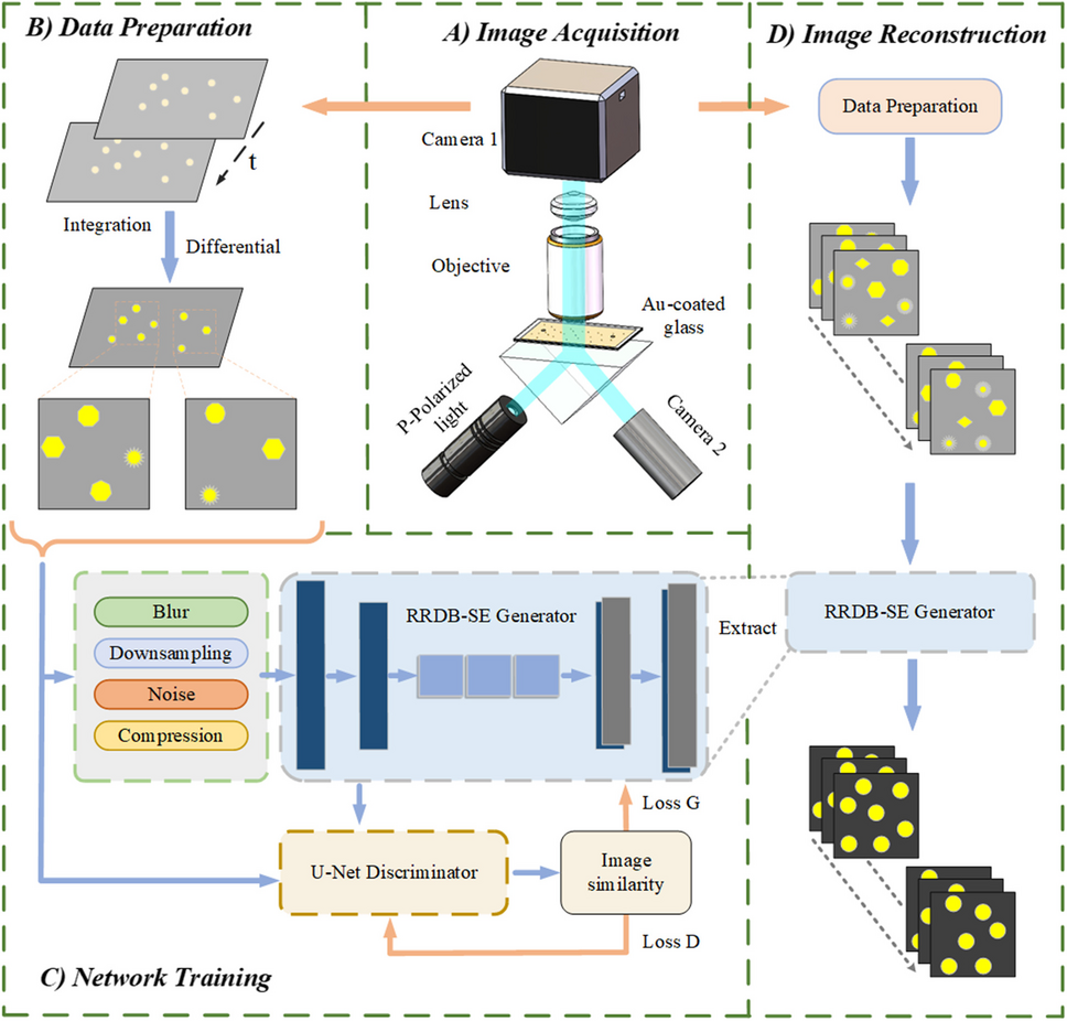 Enhanced plasmonic scattering imaging via deep learning–based super-resolution reconstruction for exosome imaging
