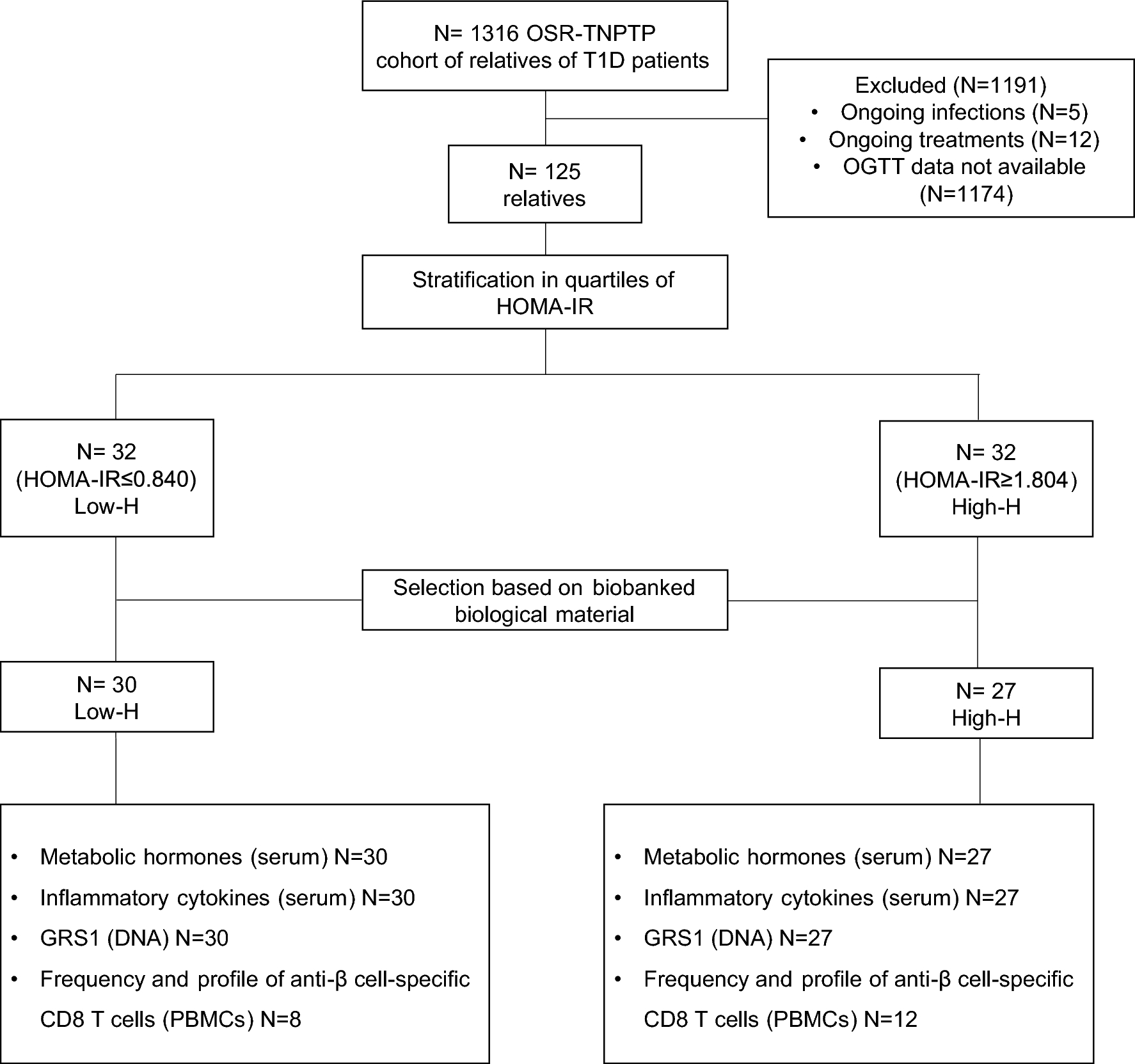 Metabolic, genetic and immunological features of relatives of type 1 diabetes patients with elevated insulin resistance