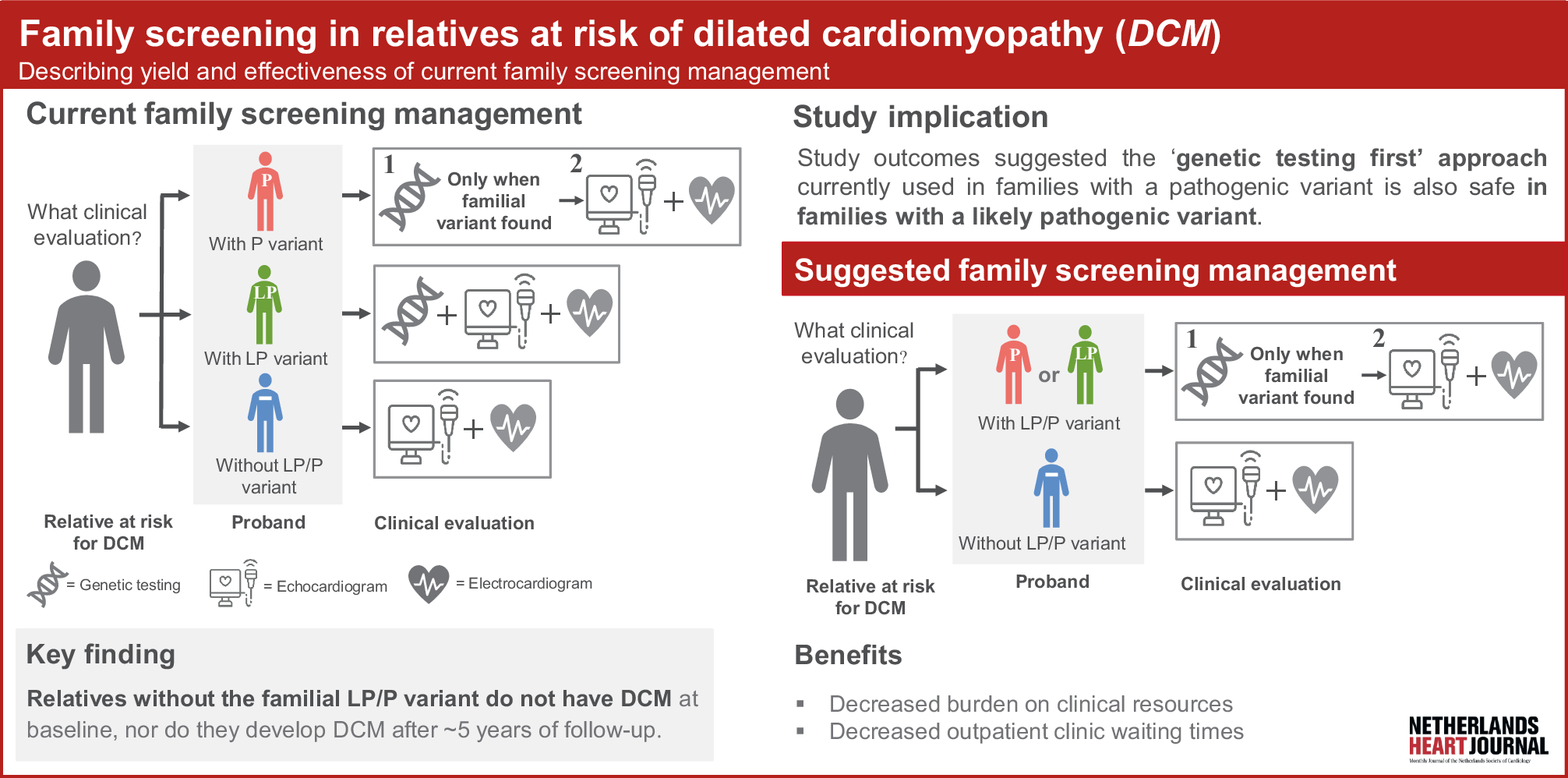 Yield of family screening for dilated cardiomyopathy: 10-year experience at a multidisciplinary cardiogenetic outpatient clinic