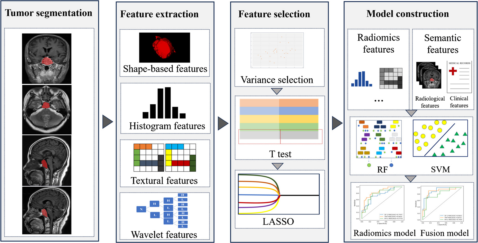 Radiomics based on preoperative magnetic resonance imaging predict the cell lineages of nonfunctioning pituitary neuroendocrine tumors