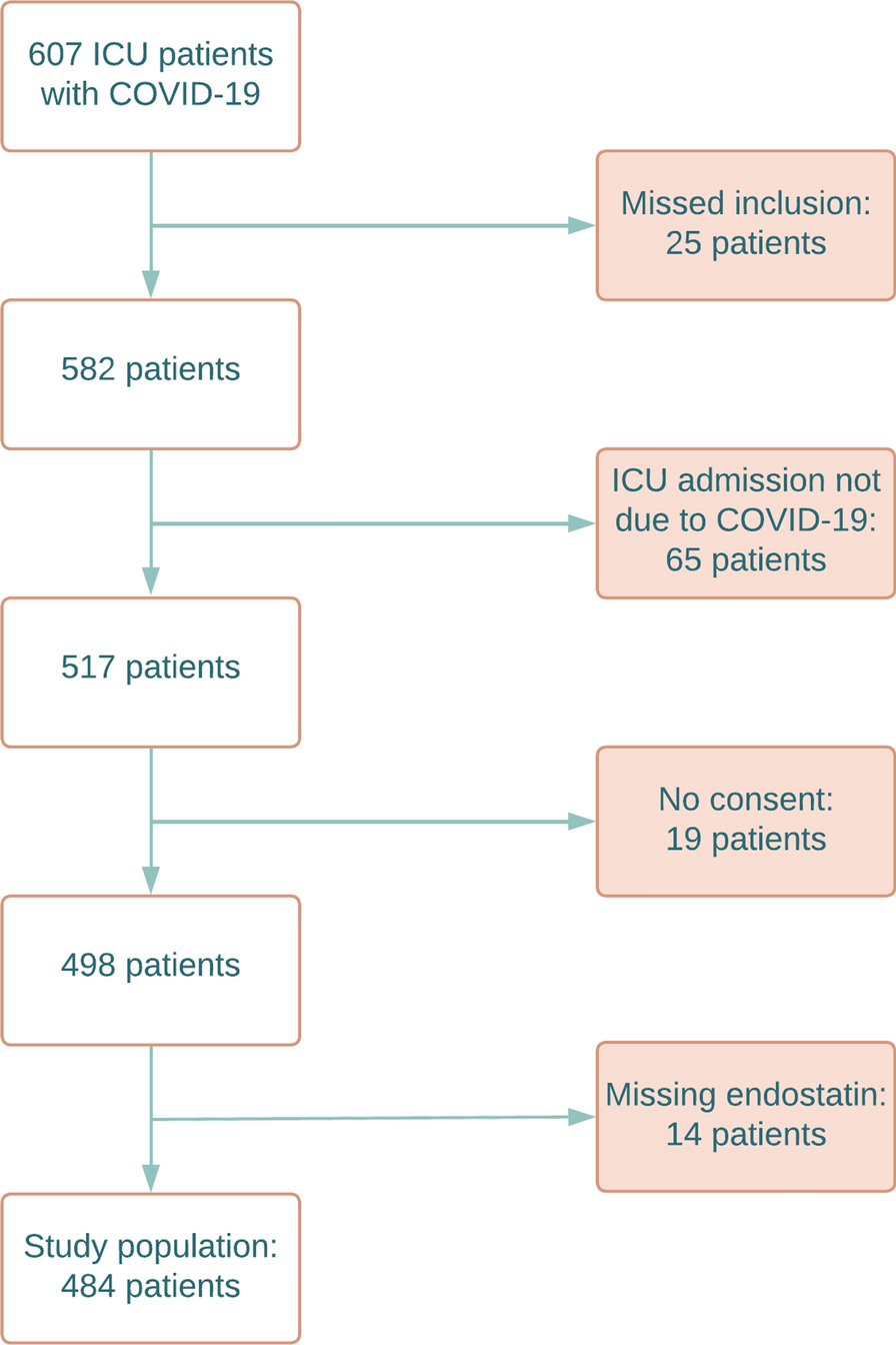 Plasma endostatin at intensive care admission is independently associated with acute kidney injury, dialysis, and mortality in COVID-19