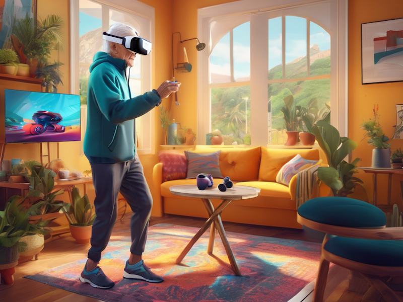 Testing an Innovative Gait Training Program in Immersive Virtual Reality for Healthy Older Adults: Protocol for a Randomized Controlled Trial