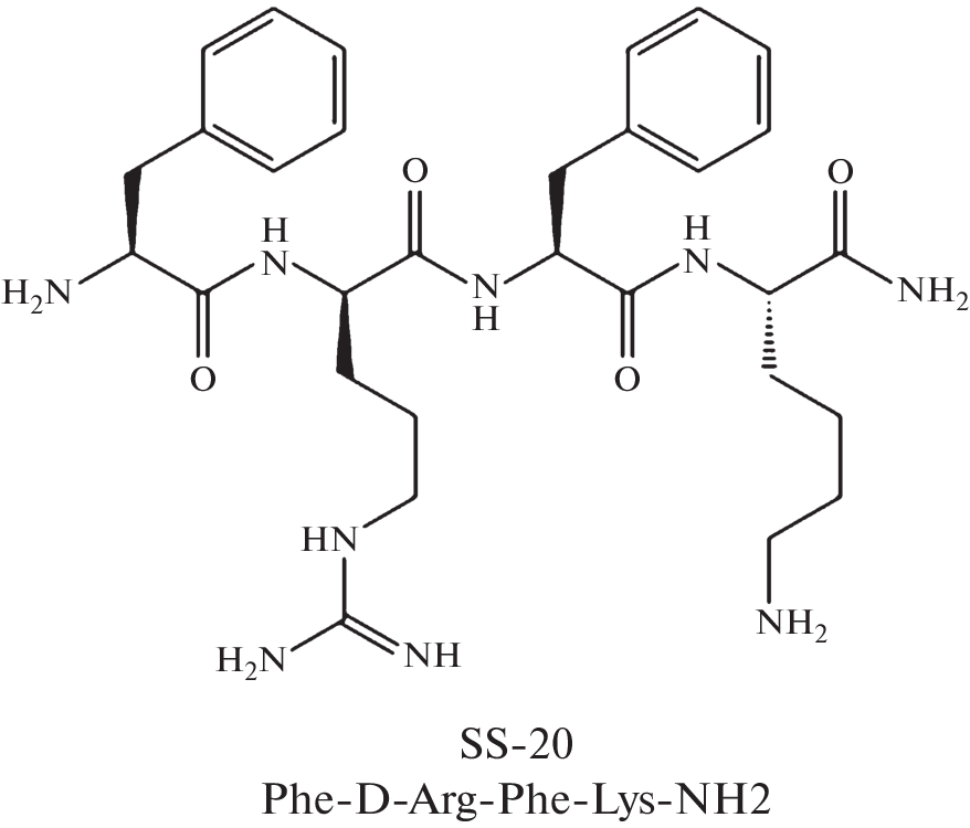 On the Antioxidant Effect of SS-20 Tetrapeptide on Mitochondria and Cells