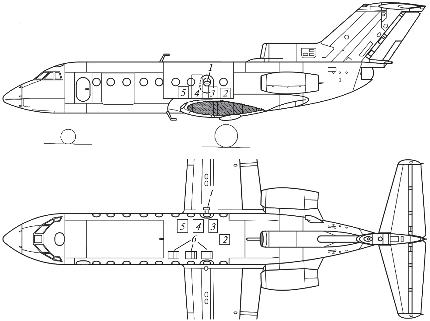 Comparison between Greenhouse Gas Fluxes Measured with the Equipment of Yakovlev-40 Aircraft Laboratory and ZOTTO Observatory