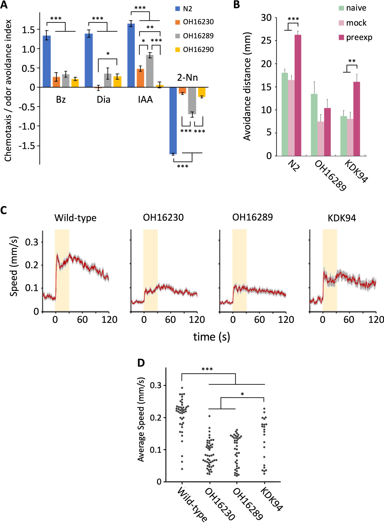 Enhanced whole-brain calcium imaging and cell identification in  reveal AWC neuronal responses to 2-nonanone