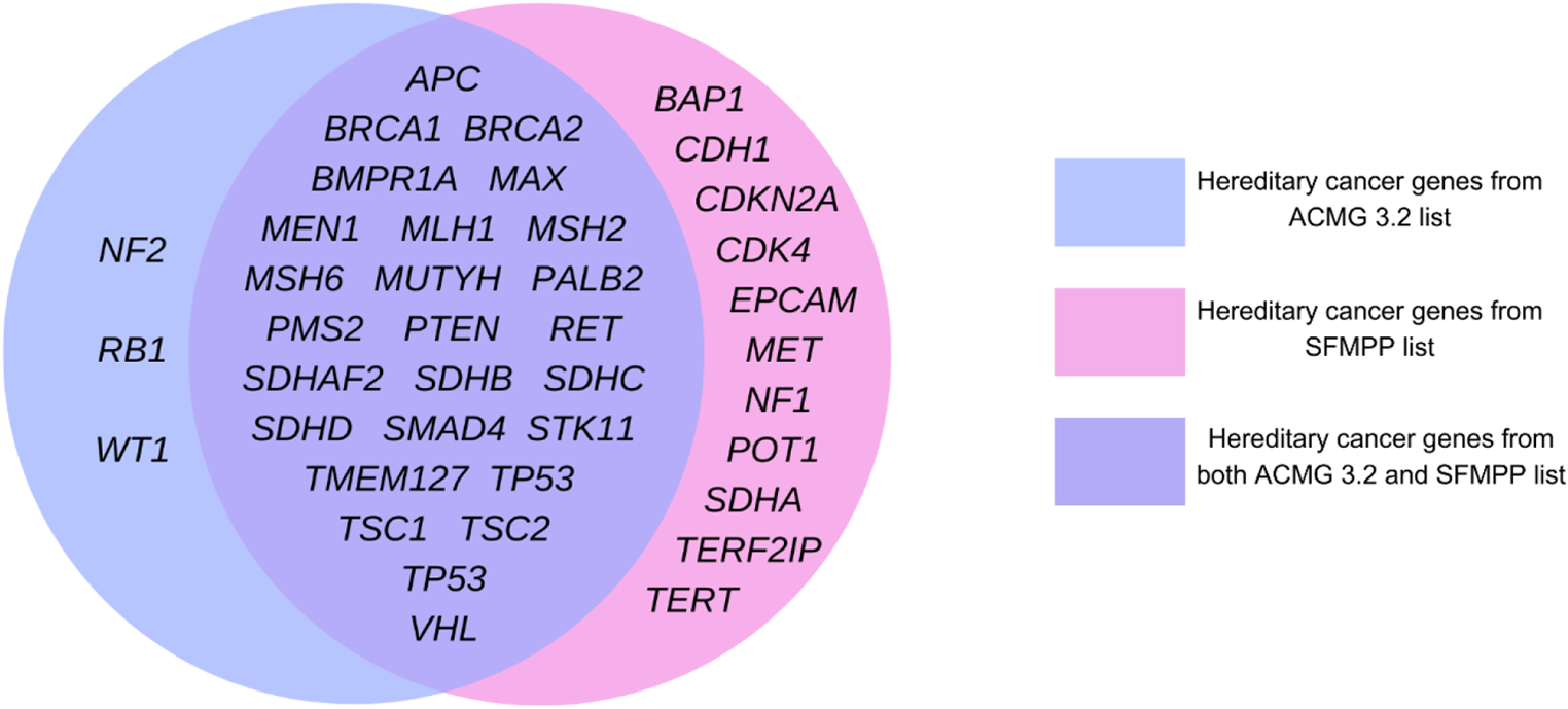 Secondary findings in hereditary cancer genes after germline genetic testing – systematic review of literature
