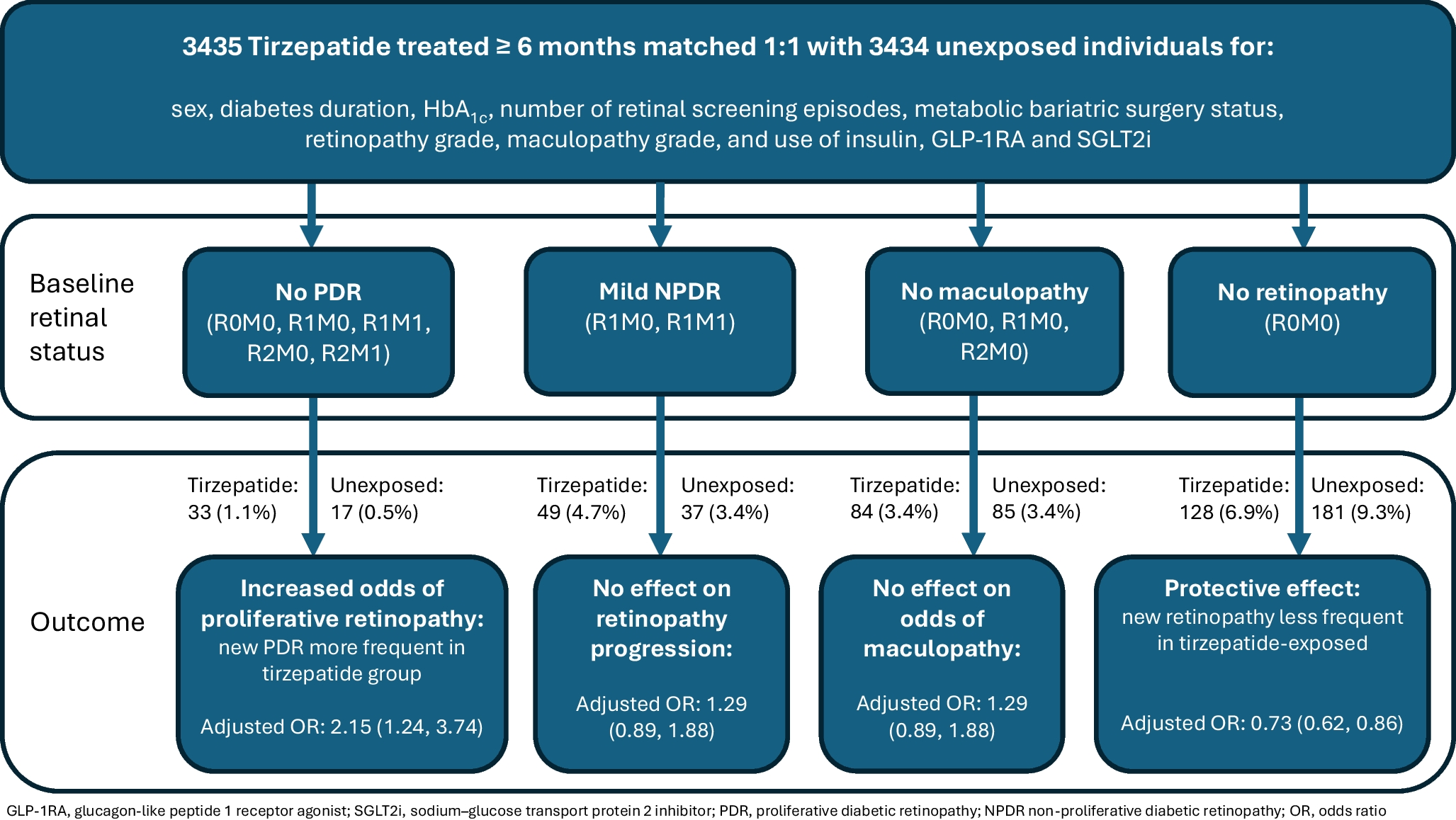 Early worsening of diabetic retinopathy in individuals with type 2 diabetes treated with tirzepatide: a real-world cohort study