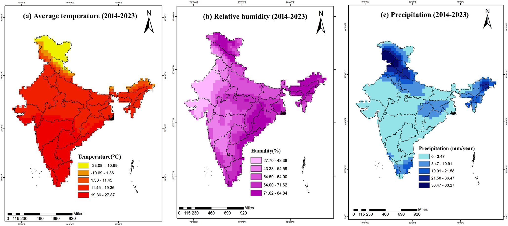 Mosquito-Borne Diseases in Coastal vs. Inland States and Union Territories of India: Current Trends and Perspectives