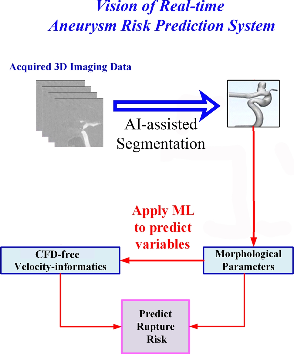 Machine Learning-based Prediction of Temporal Velocity-Informatics (TVI) Variables for Accelerated Characterization of Intracranial Aneurysms’ Rupture Status