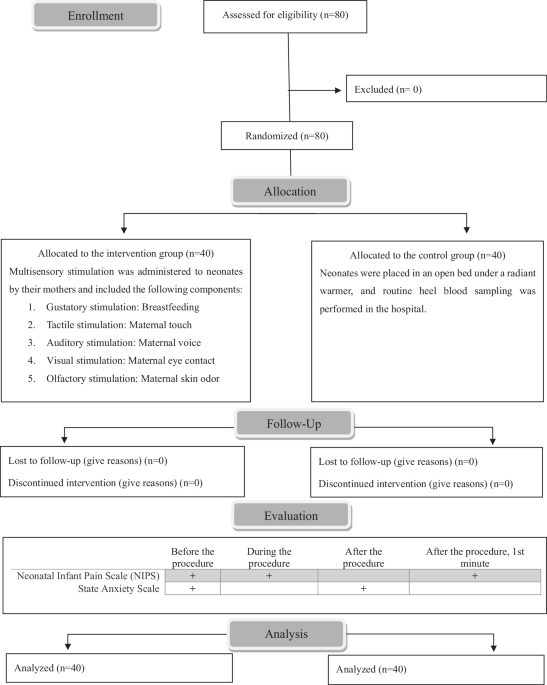 Multisensory stimulation by mothers: impact on neonatal pain and maternal anxiety during heel blood collection: a randomized controlled trial