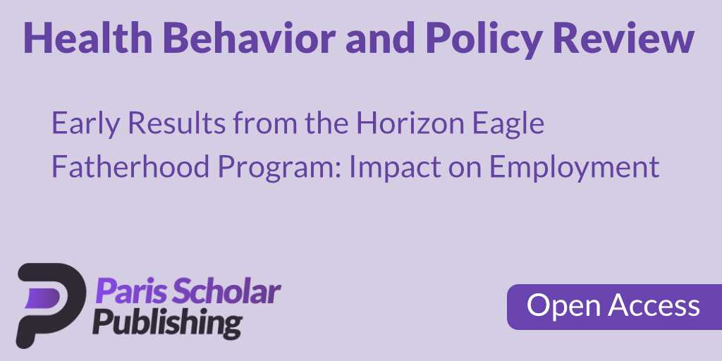 Early Results from the Horizon Eagle Fatherhood Program: Impact on Employment