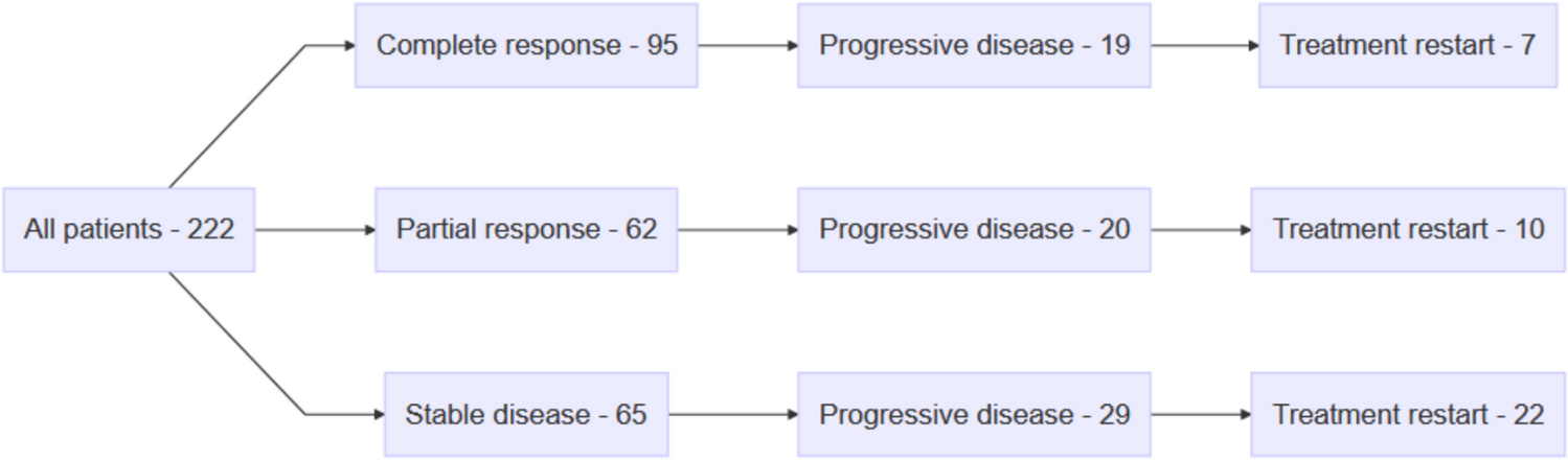 Discontinuation of Immune Checkpoint Inhibition in Patients with Advanced Unresectable Melanoma Achieving CR, PR, or SD