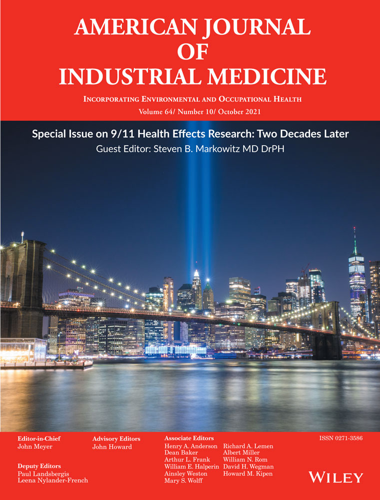 Prevalence of hearing protection device non‐use among noise‐exposed US workers in 2007 and 2014