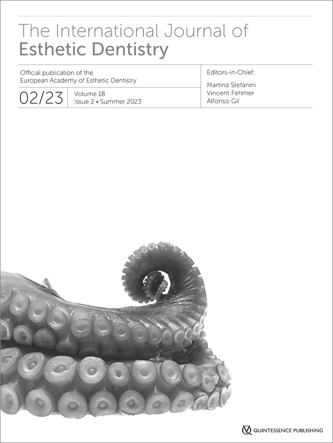 Influence of resin cement on color stability when luting lithium disilicate and zirconia restorations﻿