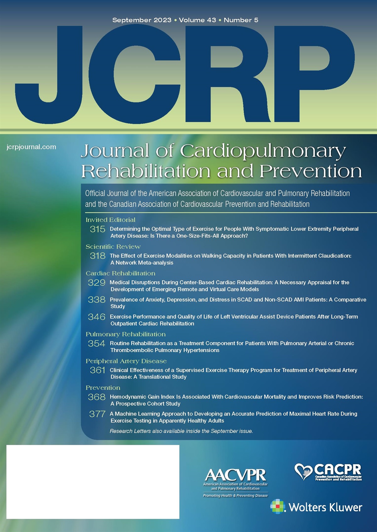 Determining the Optimal Type of Exercise for People With Symptomatic Lower Extremity Peripheral Artery Disease: Is There a One-Size-Fits-All Approach?