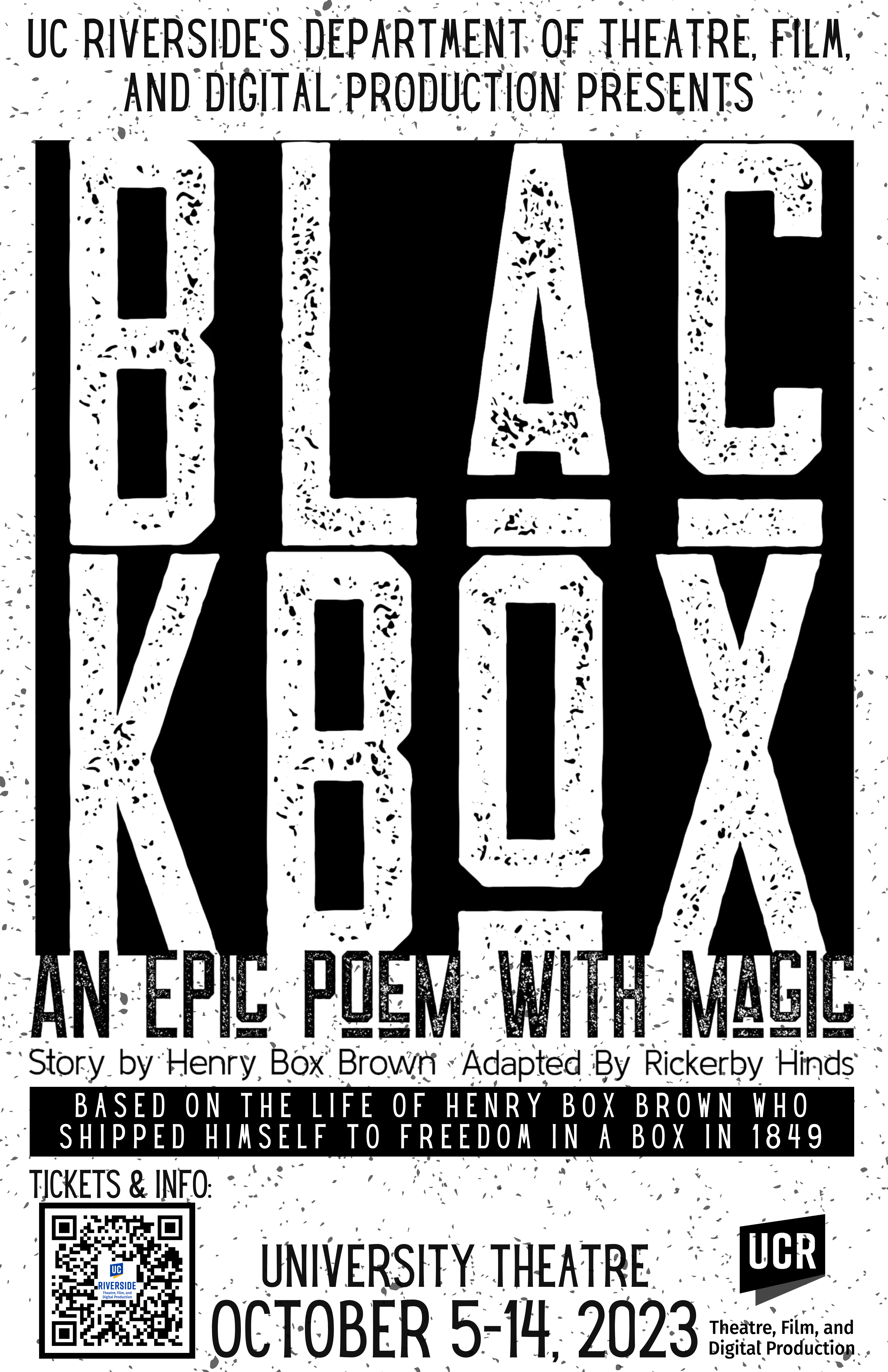 Playwright sets sights on Broadway for 'Blackbox'